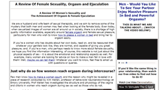Desktop Screenshot of female-orgasm-facts.com